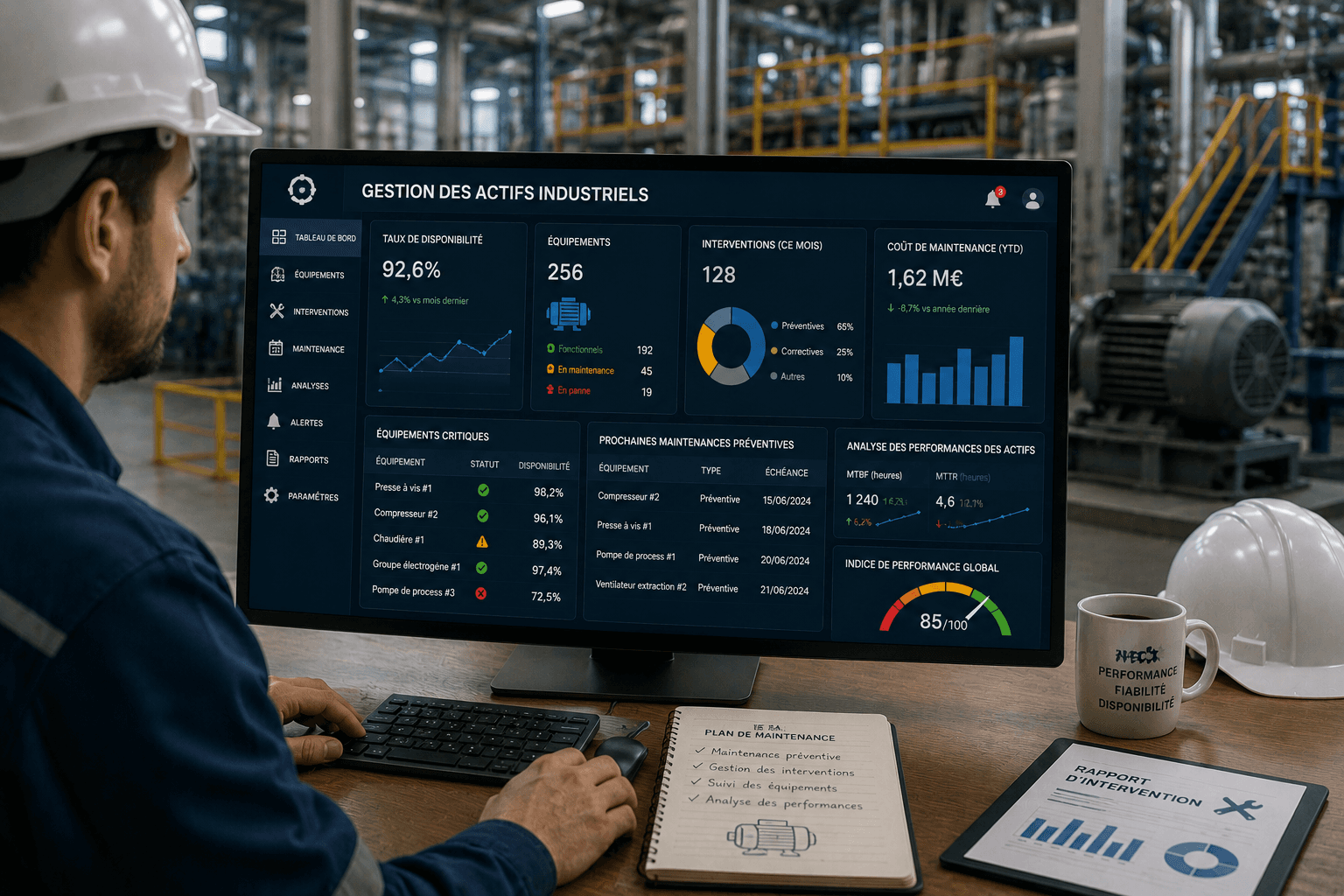 Gestion des actifs industriels