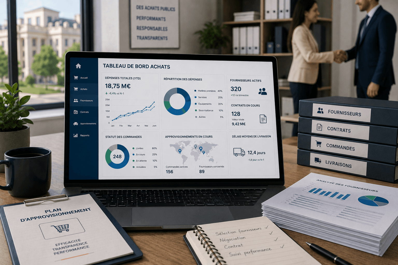 Achats et gestion des ressources