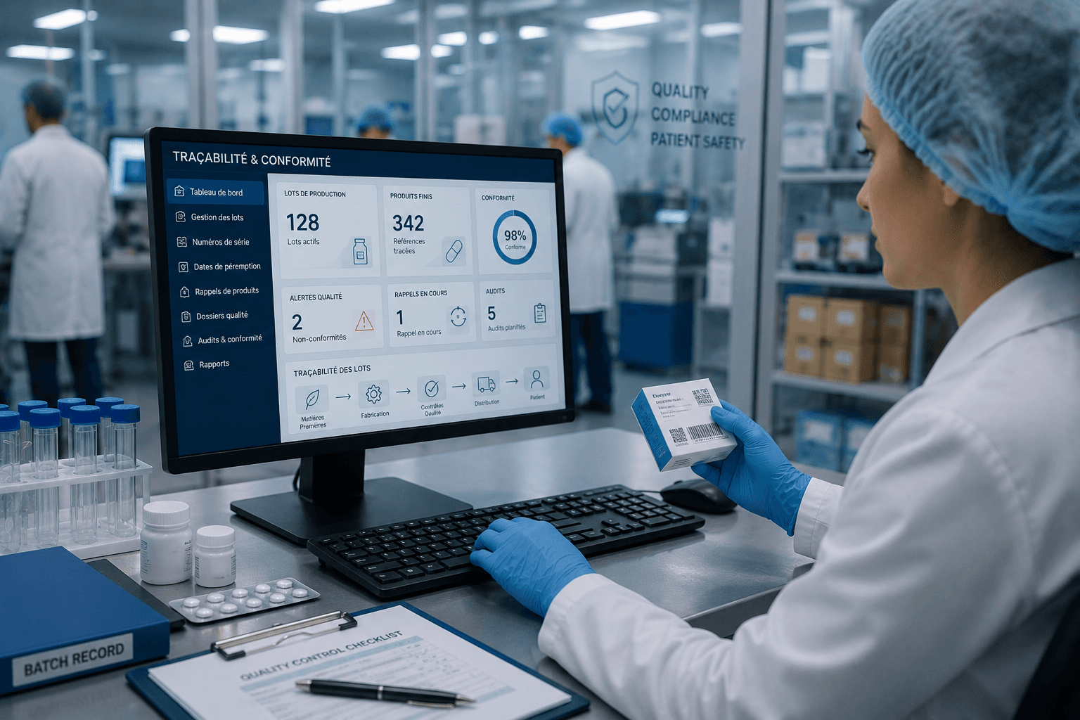 Modern life sciences facility